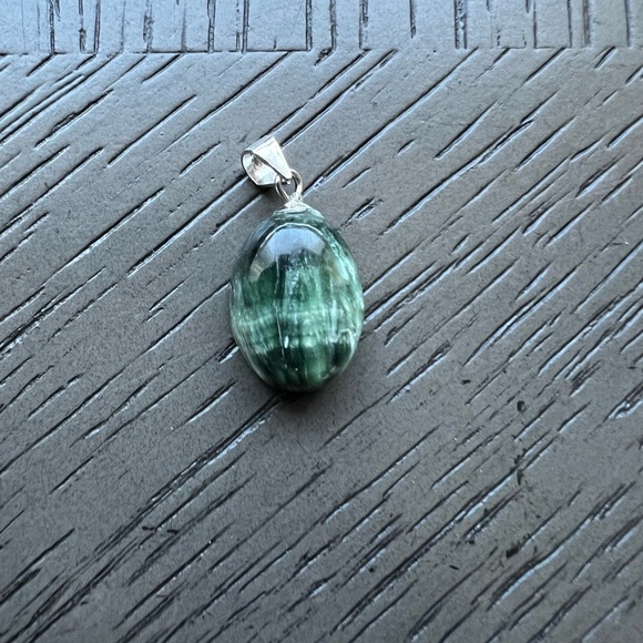S925 Seraphinite pendant - Picture 3 of 6